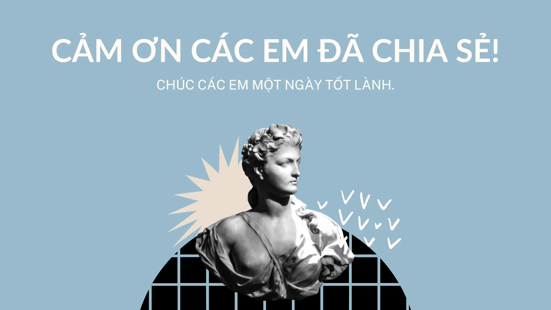 Mẫu slide cảm ơn chủ đề học tập / giáo dục