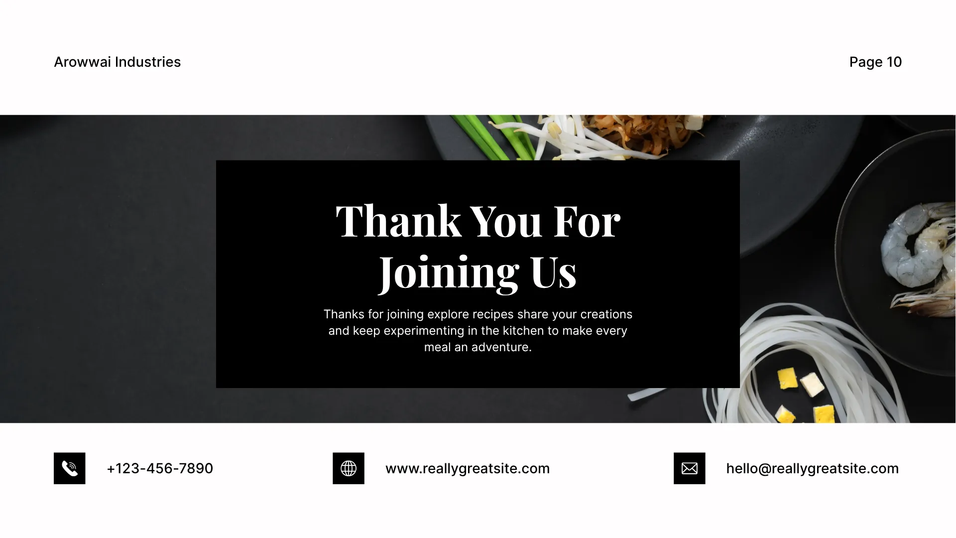 Mẫu slide cảm ơn PowerPoint chuyên nghiệp cho doanh nghiệp