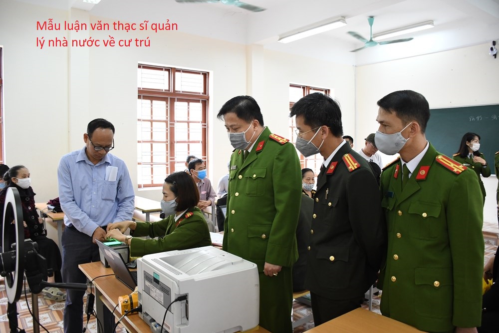 Mẫu luận văn về giám sát và đánh giá chính sách công