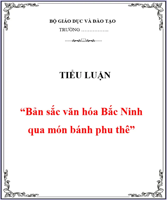 Bản sắc văn hóa Bắc Ninh qua món bánh phu thê