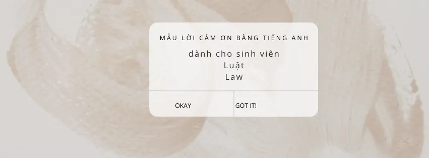 ACKNOWLEDGEMENT – Mẫu lời cảm ơn bằng tiếng Anh về chủ đề Luật (Law) – UCLA