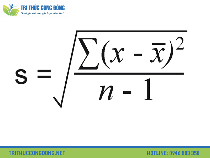Độ lệch chuẩn là gì?