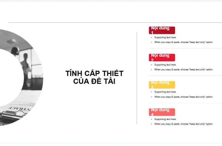 Mẫu Slide Chuyên Nghiệp Chuẩn Học Thuật