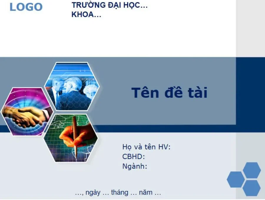 Mẫu Slide Đa Ngành Linh Hoạt, Dễ Chỉnh Sửa