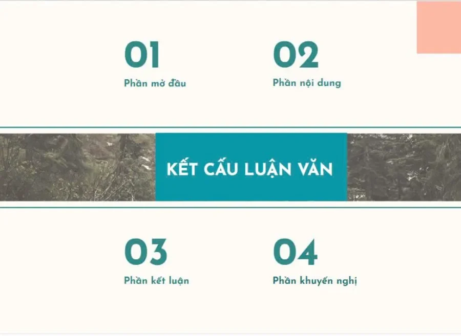 Mẫu Slide Học Thuật Chuẩn Cấu Trúc Luận Văn