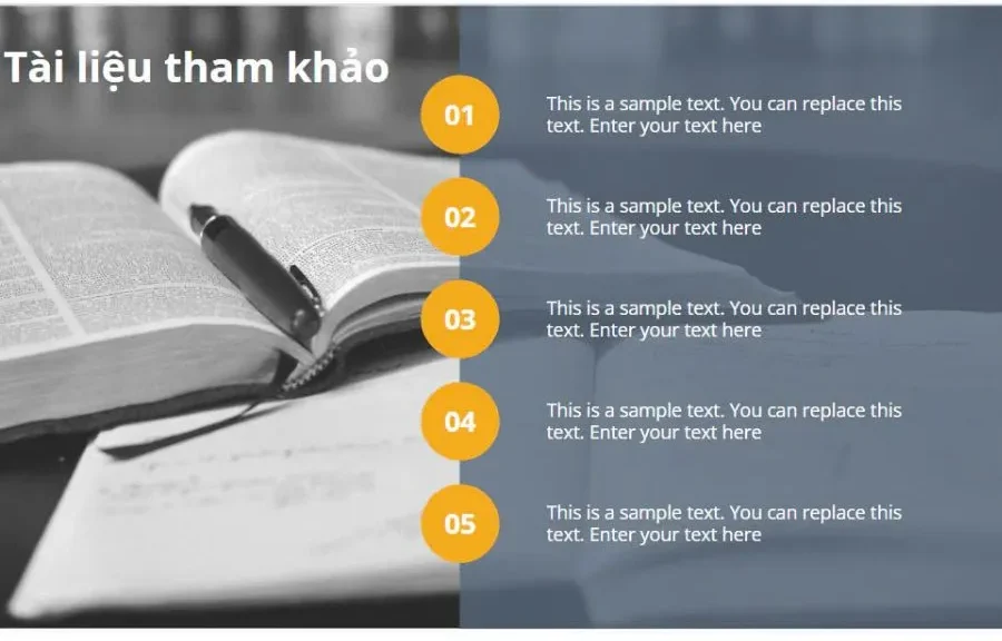 Mẫu Slide Sáng Tạo Ấn Tượng 