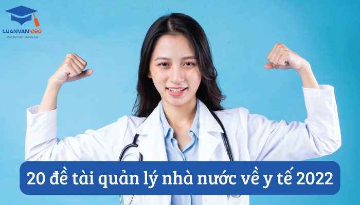 Đề tài quản lý nhà nước về y tế
