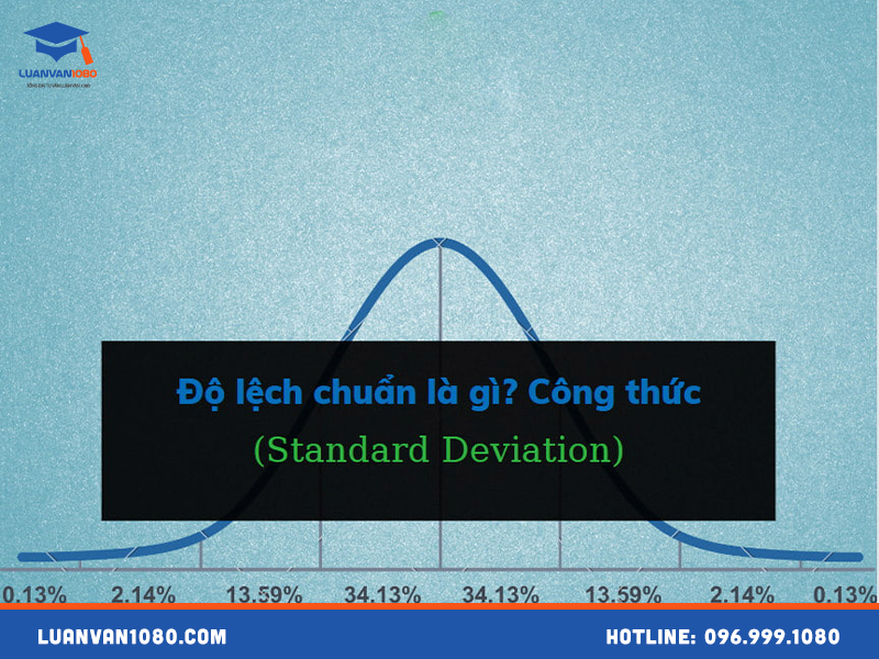 Công thức tính độ lệch chuẩn