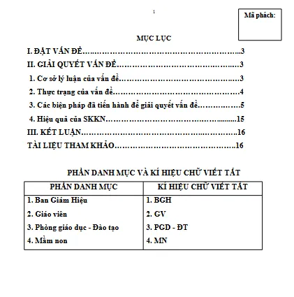 Mẫu SKKN biện pháp xây dựng lớp học hạnh phúc cho trẻ 5-6 tuổi Mẫu SKKN biện pháp xây dựng lớp học hạnh phúc cho trẻ 5-6 tuổi