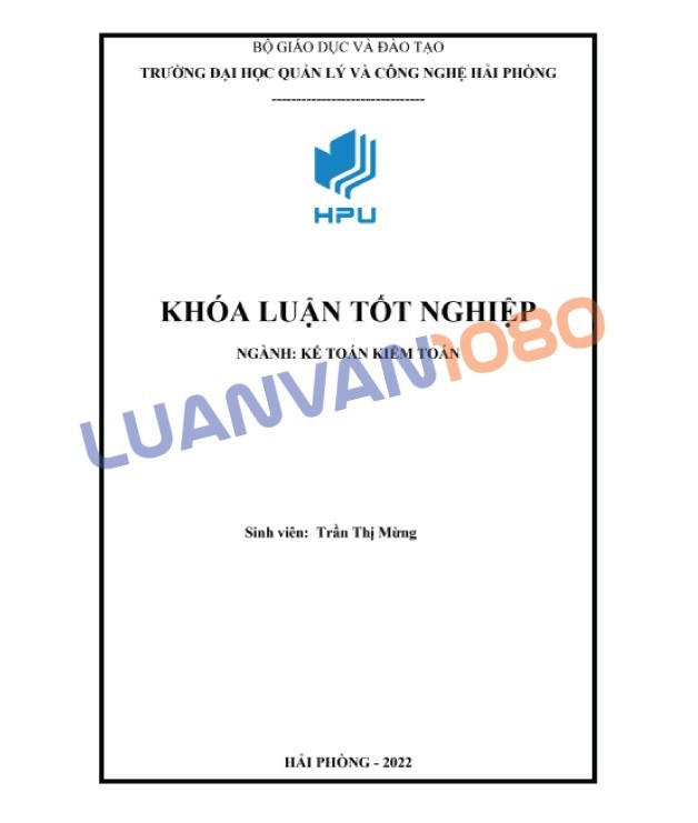 Luận văn tốt nghiệp kế toán vốn bằng tiền Luận văn tốt nghiệp kế toán vốn bằng tiền