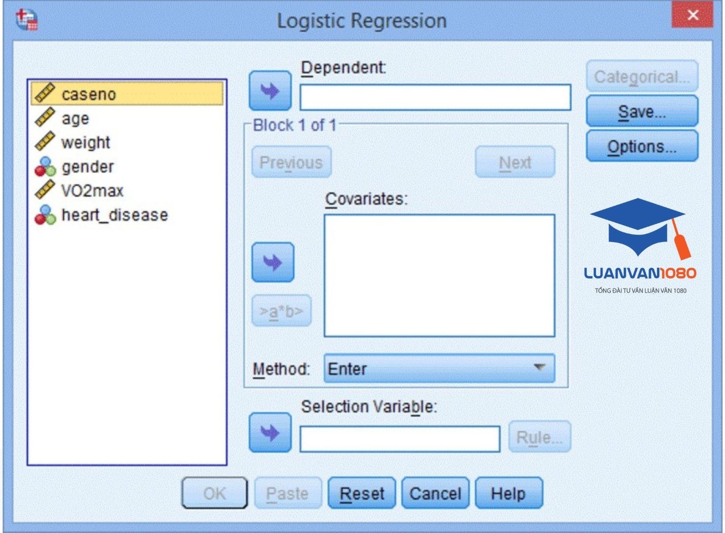 Giao diện Logistic Regression Giao diện Logistic Regression