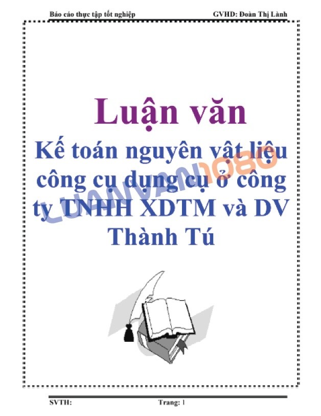 Bài luận kế toán công cụ dụng cụ tại công ty Thương Mại và Dịch vụ Bài luận kế toán công cụ dụng cụ tại công ty Thương Mại và Dịch vụ