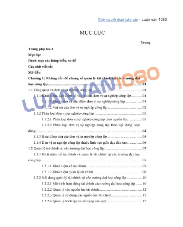 quản lý nhà nước về tài chính công tại các trường đại học