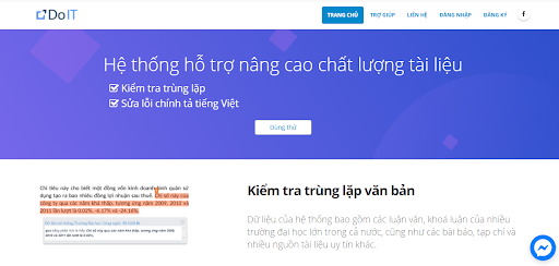 Phần mềm check đạo văn online DoIT