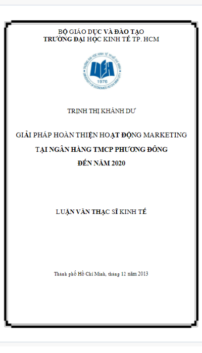 Mẫu bìa luận văn thạc sĩ 6 Mẫu bìa luận văn thạc sĩ 6