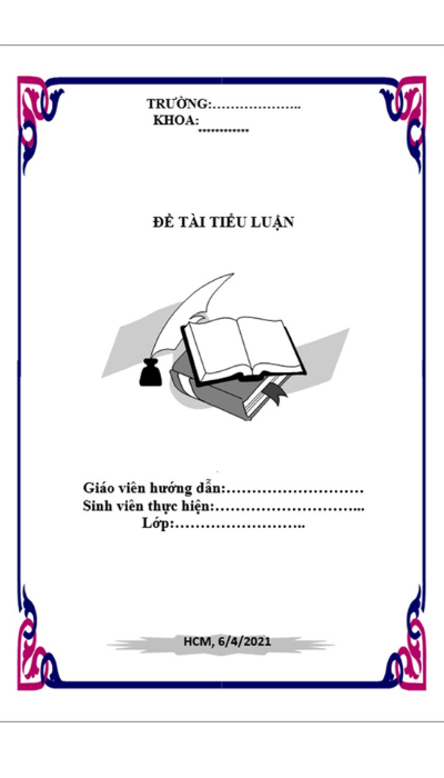 Mẫu bìa luận văn thạc sĩ 8 Mẫu bìa luận văn thạc sĩ 8