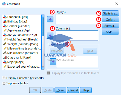 chi square on spss