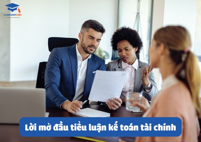 Lời mở đầu tiểu luận kế toán tài chính