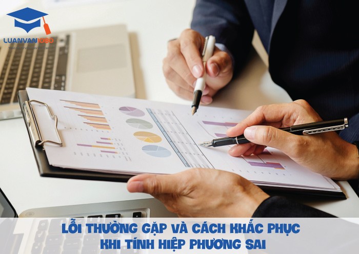 Lỗi thường gặp và cách khắc phục khi tính hiệp phương sai