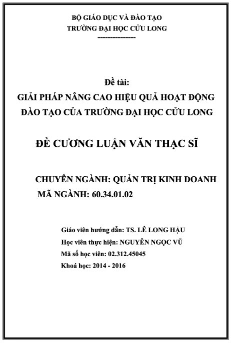 Mẫu bìa luận văn tốt nghiệp DCN Mẫu bìa luận văn tốt nghiệp DCN