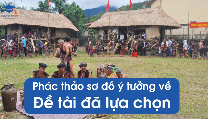 Phác thảo sơ đồ ý tưởng về đề tài