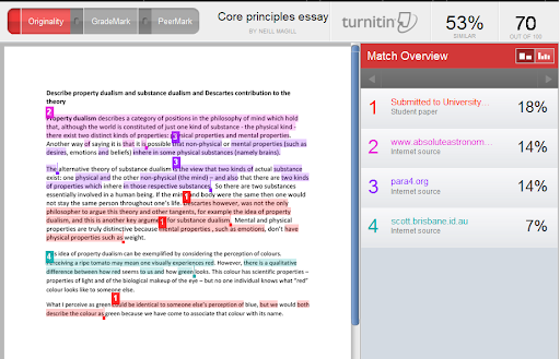 Công cụ check đạo văn Turnitin