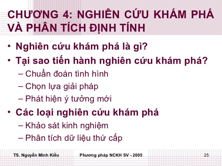 Tại sao phải phân tích định tính