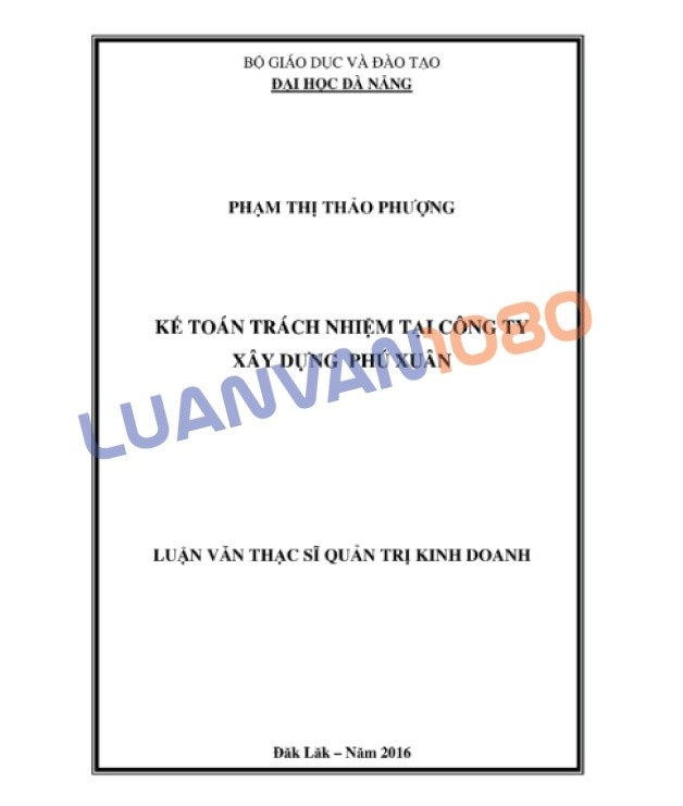  Đề tài kế toán tại công ty xây dựng mới Phú Xuân 