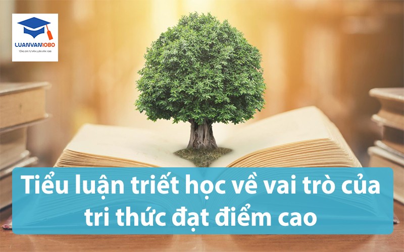Tiểu luận triết học về vai trò của tri thức đạt điểm cao