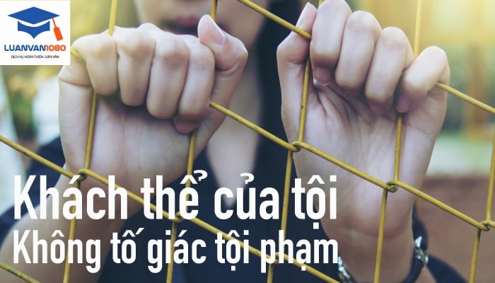 Khách thể của tội không tố giác tội phạm