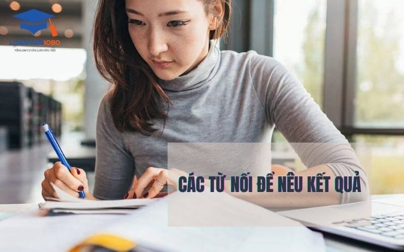 Từ nối nêu kết quả