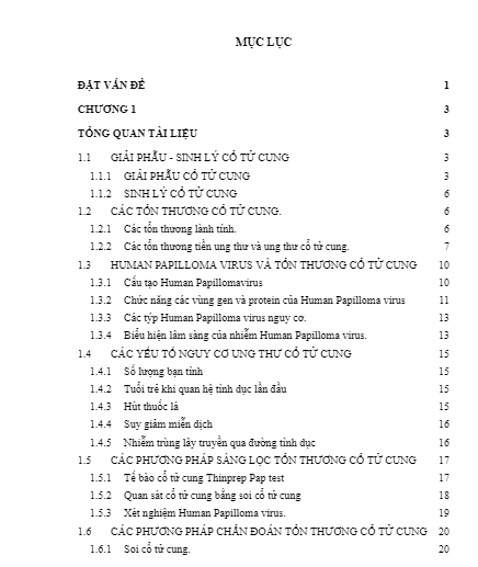 Đề cương luận văn y khoa chuẩn