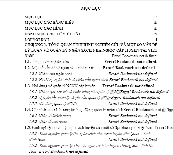 Đề cương thạc sĩ kinh tế chuẩn xịn