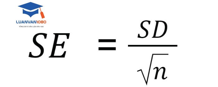 Công thức sai số chuẩn