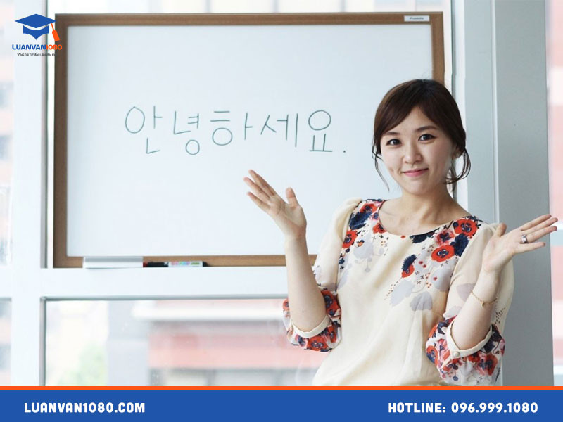 Luận văn tốt nghiệp ngành ngôn ngữ Hàn
