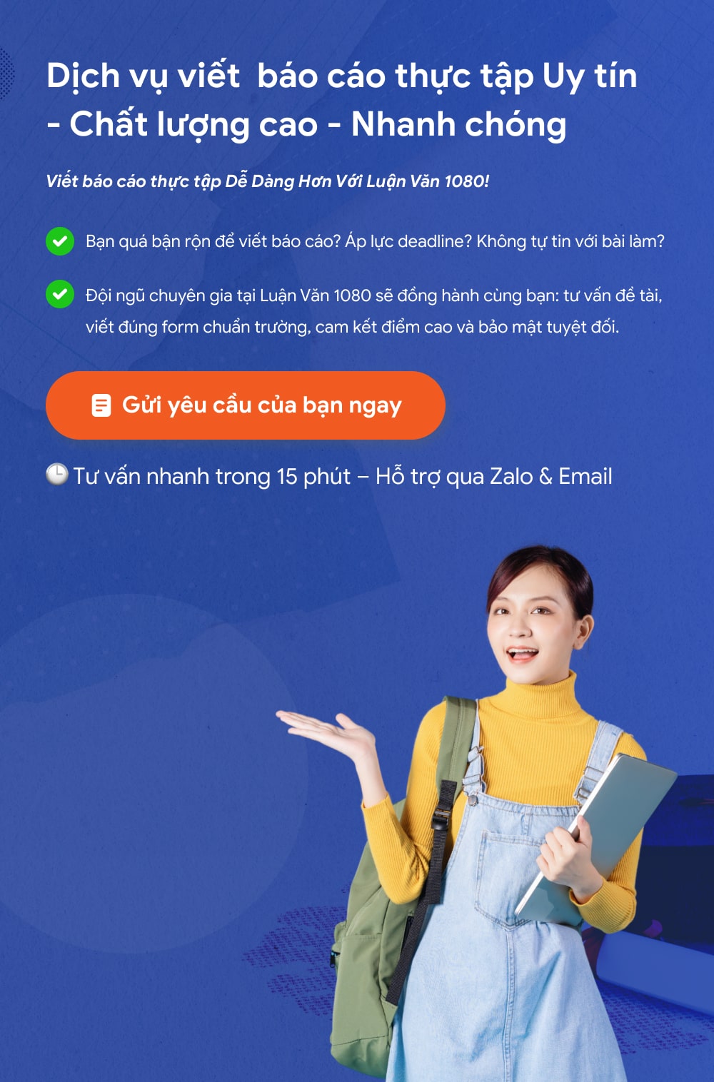 Viết báo cáo thực tập