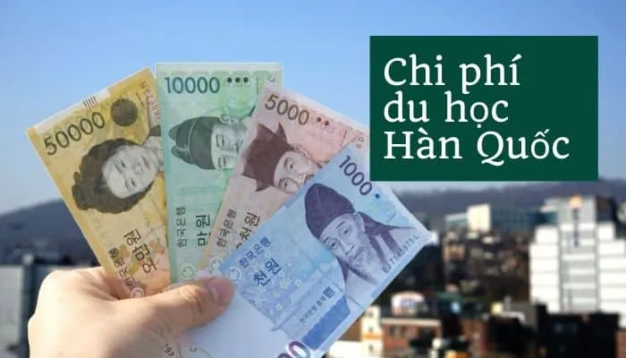 Chi phí du học Thạc sĩ Hàn Quốc bằng tiếng Anh