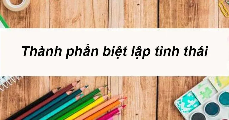 Thành phần tình thái