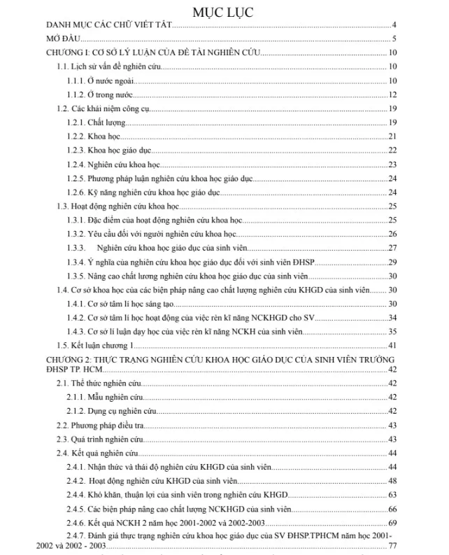 Thực trạng và giải pháp nâng cao nghiên cứu khoa học trong sinh viên Sư phạm