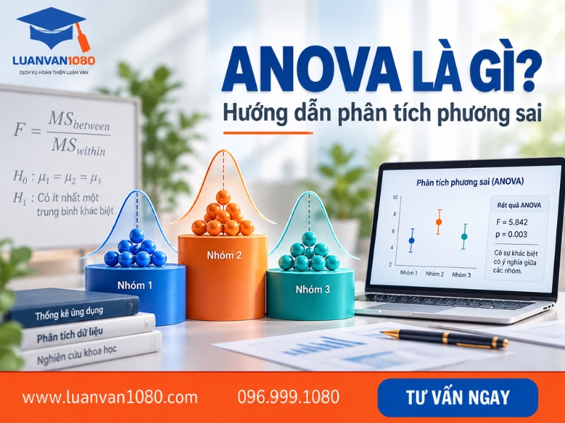ANOVA là gì? Hướng dẫn phân tích phương sai chi tiết