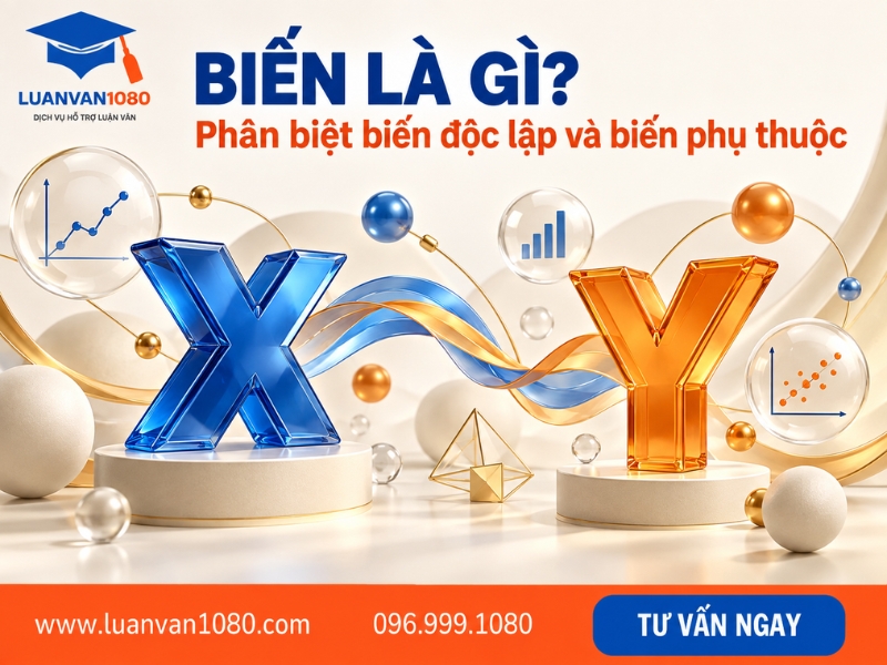 Biến là gì? Phân biệt biến độc lập và biến phụ thuộc