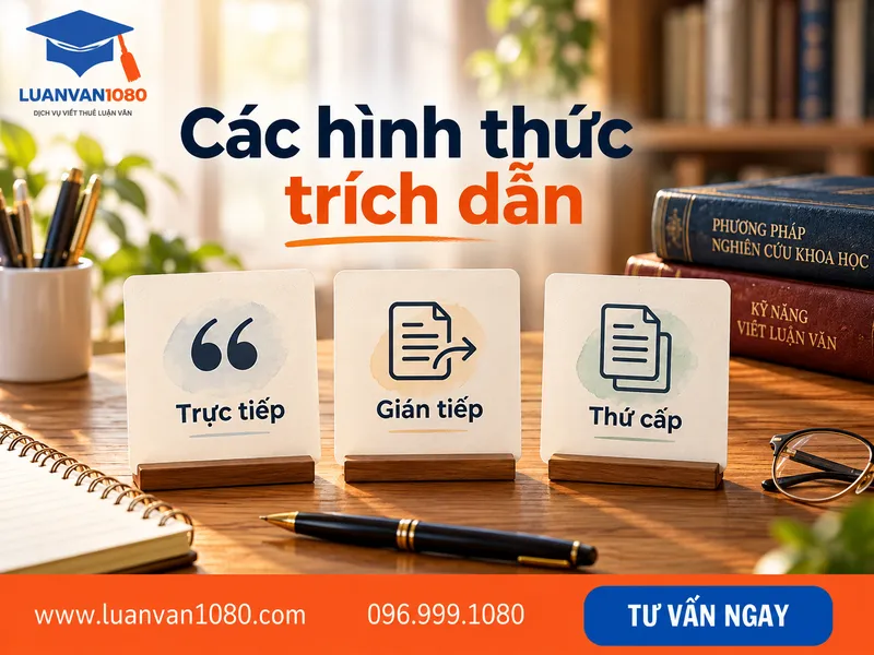 Các hình thức trích dẫn tài liệu tham khảo phổ biến