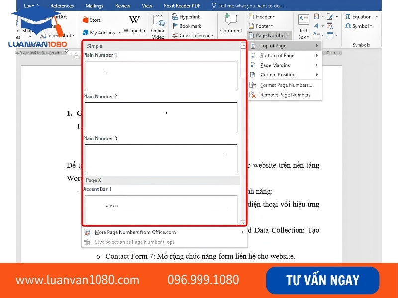 Cách làm mục lục tiểu luận tự động trong Word 4 bước