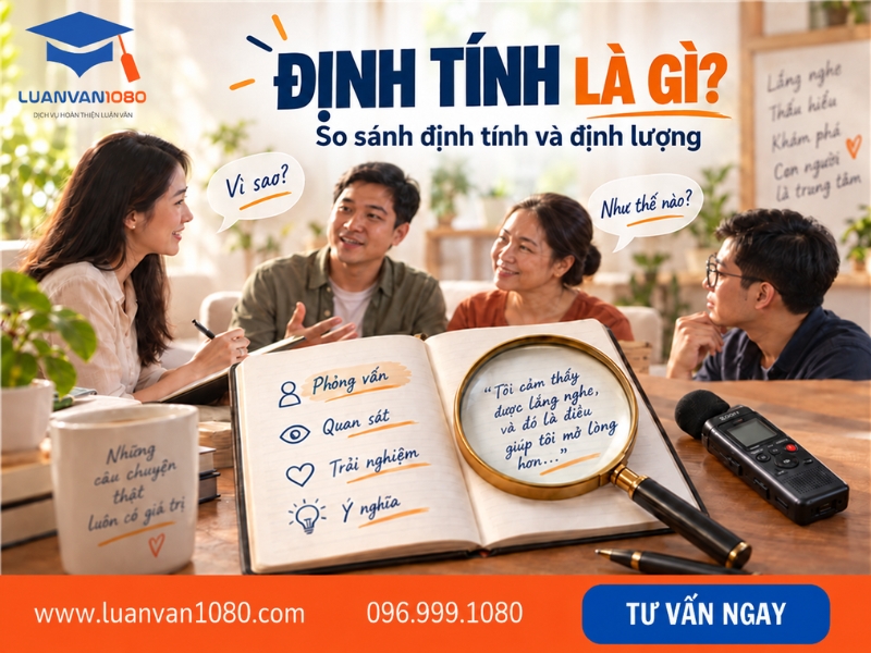 Định tính là gì? So sánh định tính và định lượng