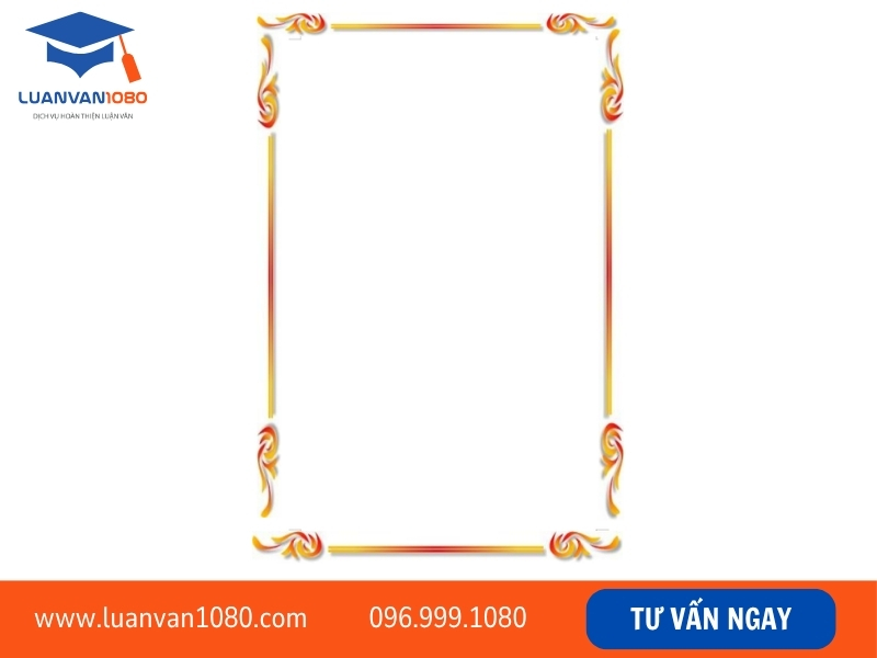 Mẫu bìa luận văn tốt nghiệp đẹp tổng hợp 1