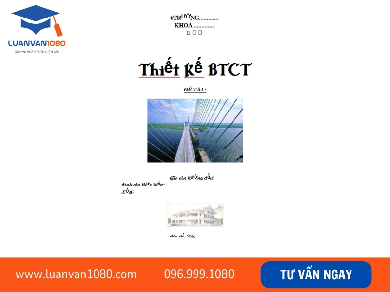 Mẫu bìa luận văn tốt nghiệp đẹp 4