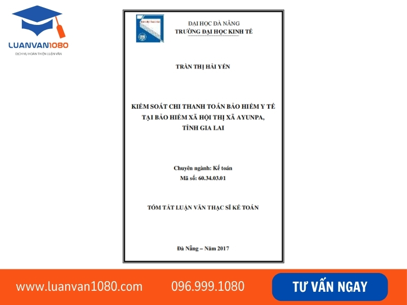 Mẫu luận văn tốt nghiệp ngành bảo hiểm nên tham khảo