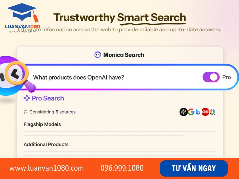 Monica – Trợ lý AI trên Google Chrome