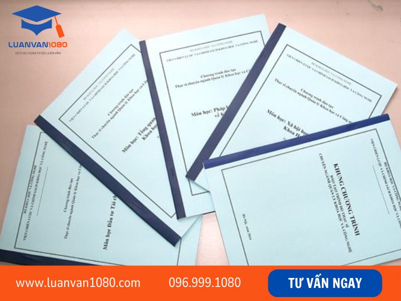 Nội dung chính trong cấu trúc một bài tiểu luận