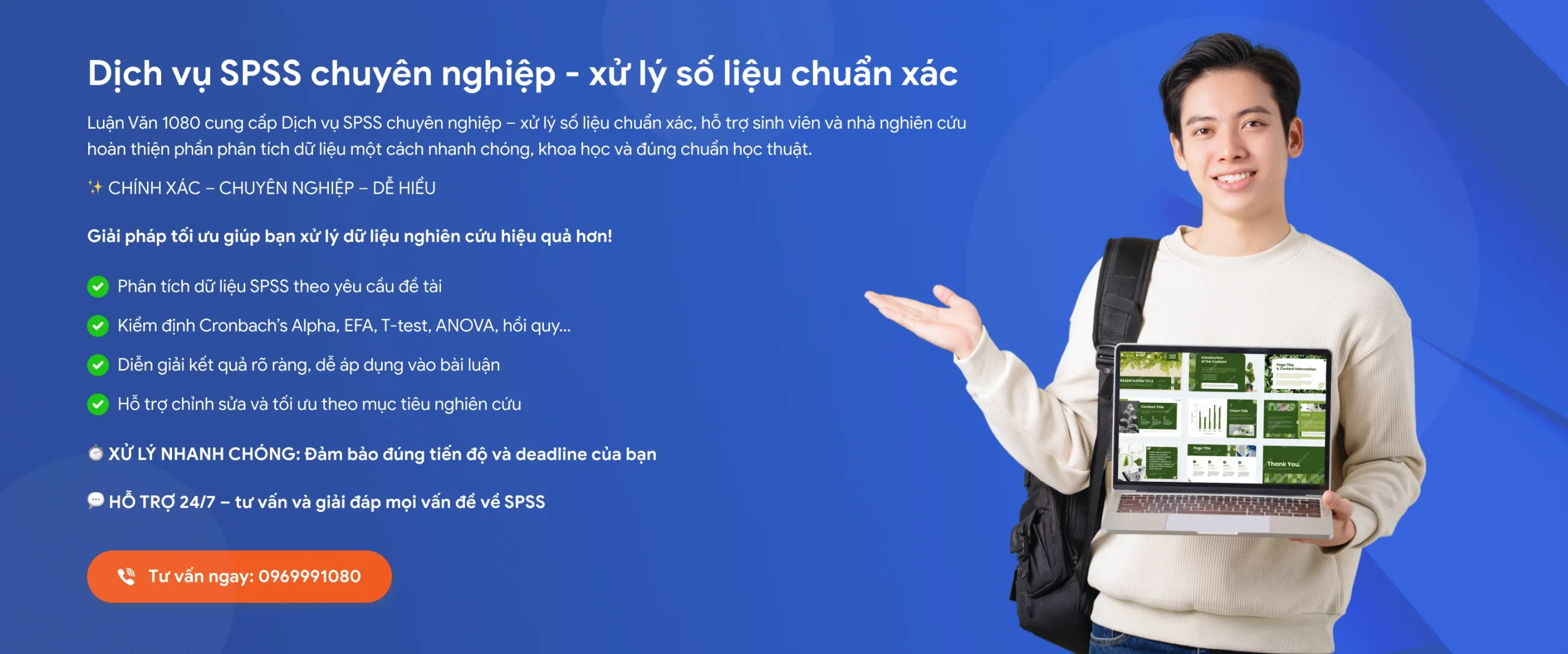 Dịch vụ SPSS chuyên nghiệp – xử lý số liệu chuẩn xác
